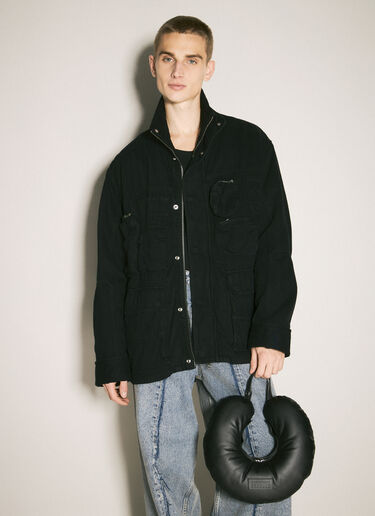 MM6 Maison Margiela Travel Pillow Bag Black mmm0158008