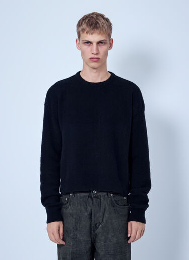 Rick Owens Tower Round Neck Top Black ric0165068