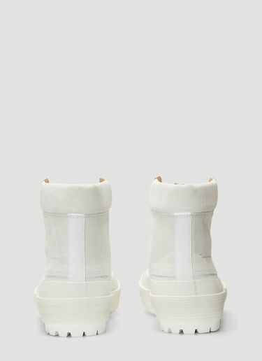 Jacquemus Les Meuniers Hautes Lace-up Boots White jac0237017