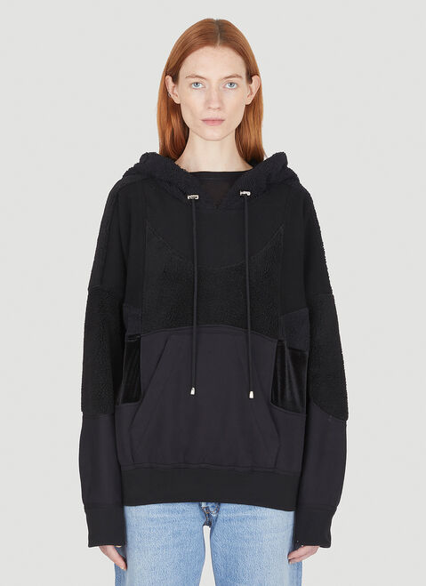 DRx FARMAxY FOR LN-CC x LEVI'S 업사이클링 크로셰 후드 스웻셔츠 블루 dfl0347004