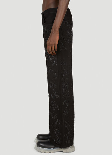 Acne Studios Distressed Pants Black acn0151001