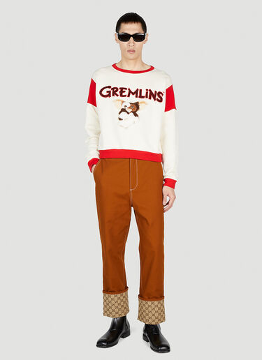 Gucci GG 裤脚长裤 棕色 guc0152294