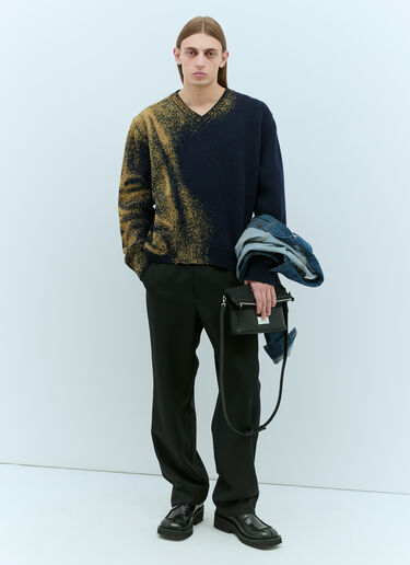 Sandstorm Sweater Maison Margiela Sandstorm Sweater Navy mla0154004