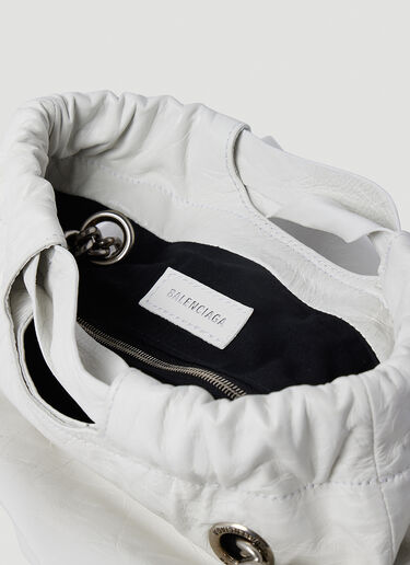 Balenciaga Crush 链带单肩包 白色 bal0252079