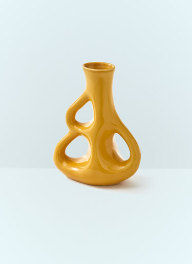 POLSPOTTEN Three Ears Vase Yellow wps0691487
