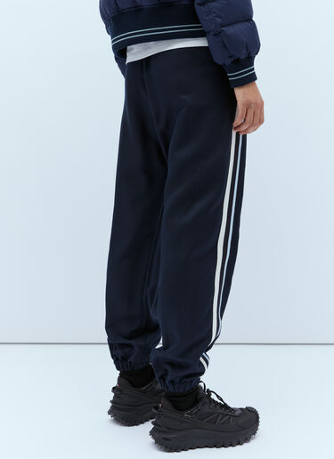 Moncler Logo Embroidery Track Pants Black mon0255023