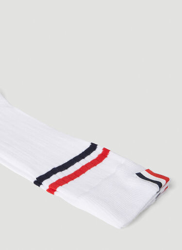 Thom Browne Striped Socks White thb0251002