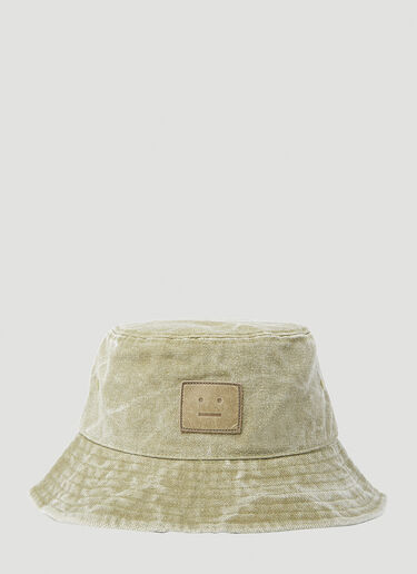 Acne Studios Marbleized Bucket Hat Khaki acn0153054