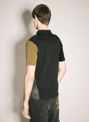GmbH Patchwork Polo Shirt Green gmb0158003