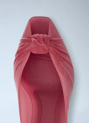 LN-CC® - Chloé: Jelly Mules - Pink Chloé Jelly Mules Pink chl0265033