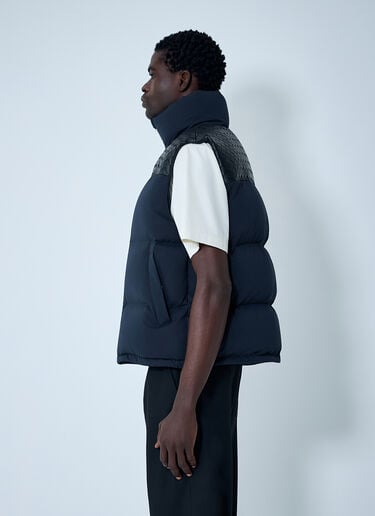 Tech Nylon Puffer Gilet Bottega Veneta Tech Nylon Puffer Gilet Navy bov0162005