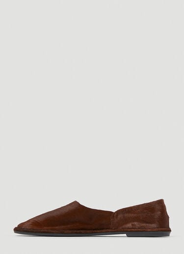 Canal Slippers The Row Canal Slippers Brown row0253009