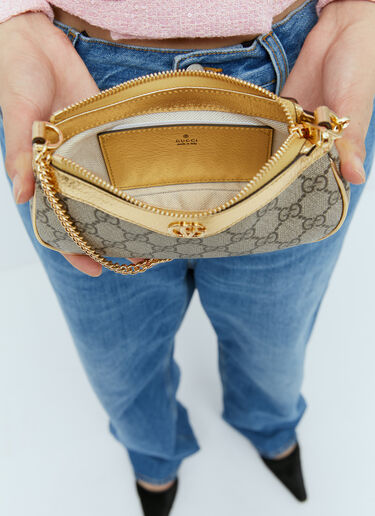 Gucci Ophidia Mini Shoulder Bag Brown guc0255222