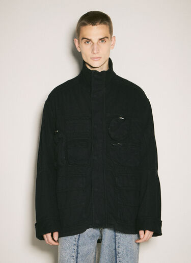 MM6 Maison Margiela 工装夹克 黑色 mmm0157001