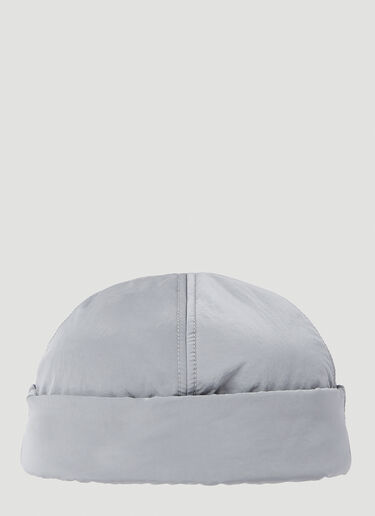 Y-3 Logo Embroidery Beanie Hat Grey yyy0152060