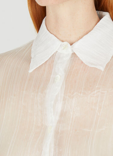 Our Legacy 70s Line Shirt White our0250007