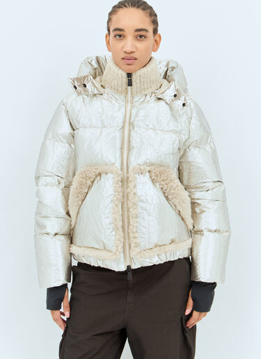 Moncler Grenoble Trevelin 短款羽绒服 银色 mog0258004