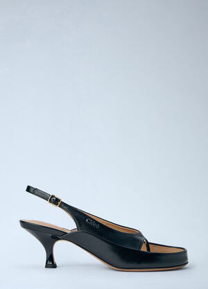 Chloé Junie Heeled Sandals Black chl0264024