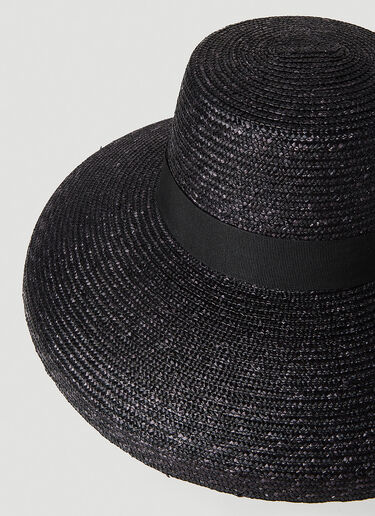 Corona Raffia Hat Max Mara Corona Raffia Hat Black max0252033