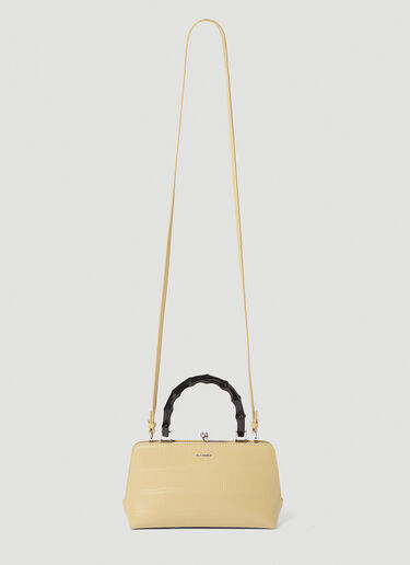 Jil Sander Goji Mini Handbag Cream jil0251024