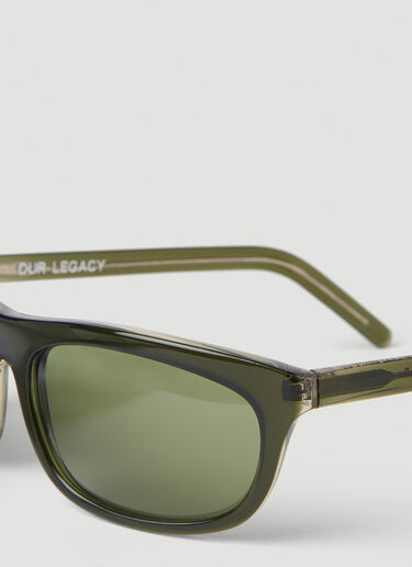 Our Legacy Shelter Sunglasses Green our0352019