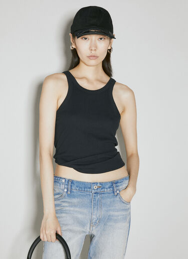 Innerraum Cropped Baseball Cap Black inn0354008