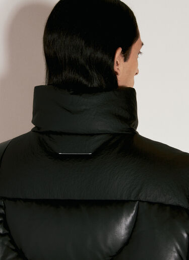 MM6 Maison Margiela x Chen Peng Puffer Gilet Black mmm0154011