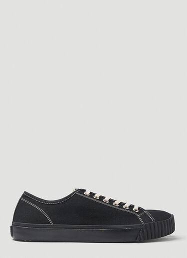 Maison Margiela [타비] 로우탑 스니커즈 블랙 mla0146051