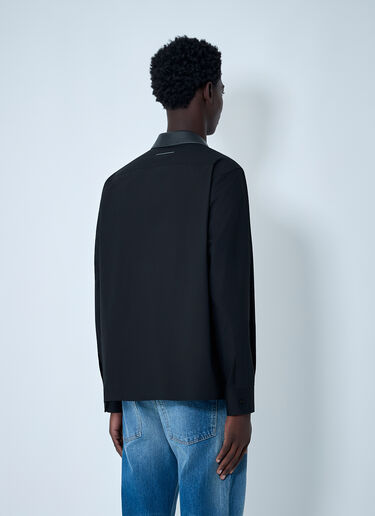 Hybrid Shirt Jacket MM6 Maison Margiela Hybrid Shirt Jacket Black mmm0162002