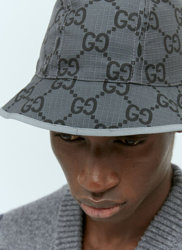 Gucci GG Ripstop Bucket Hat Grey guc0155121
