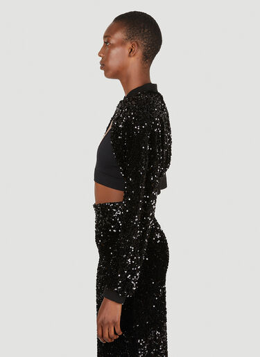 TheOpen Product Spangle Bolero Jacket Black top0249001