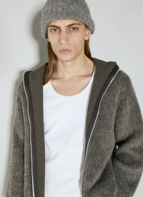 Aries Fuzzy Beanie Hat White ari0154019