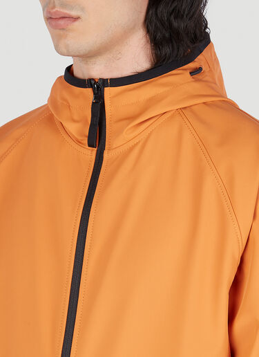 Stone Island Compass Patch Hooded Jacket Orange sto0152021