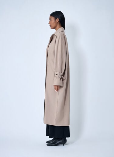 TOTEME Signature Trench Coat Beige tot0263006