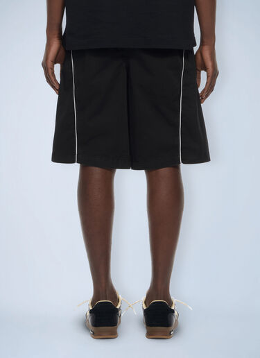 LN-CC® - Off-White: Owr Gd Gab Milit Relax Shorts - Green Off-White Owr Gd Gab Milit Relax Shorts Green ofw0164130