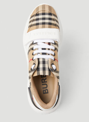 Burberry Vintage Check Regis Sneakers Brown bur0249093