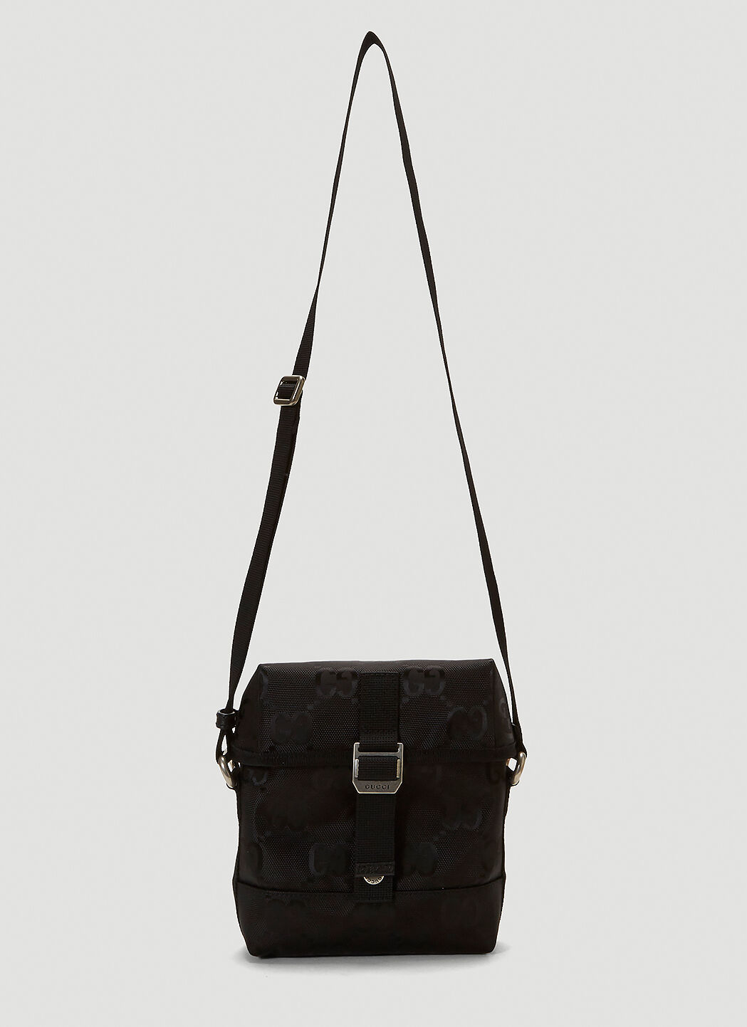 Gucci nylon messenger bag sales