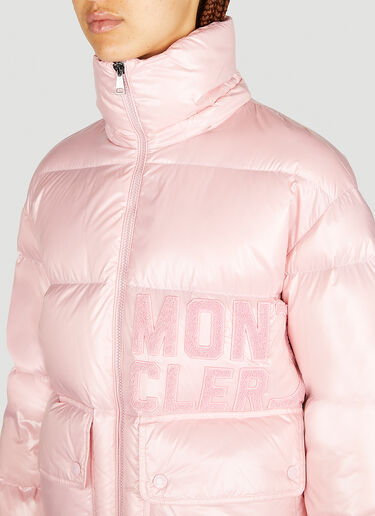 Moncler Abbaye Short Down Jacket Pink mon0253004