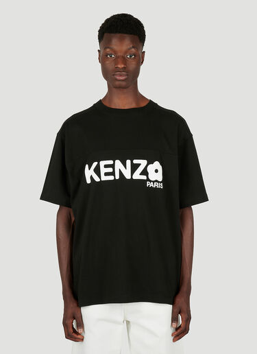 Kenzo 보우크 플라워 2.0 티셔츠 블랙 knz0152025