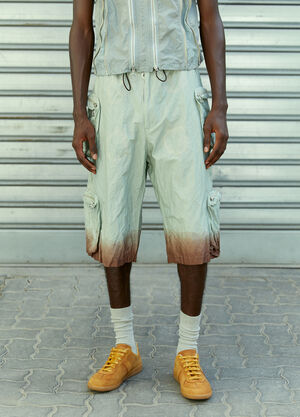 Charlie Constantinou Multi Pocket Cargo Bermuda Shorts Brown cco0158003