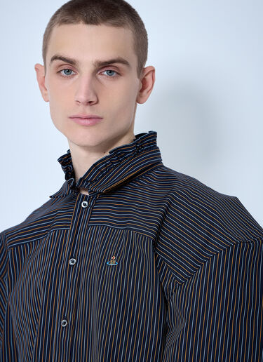 Vivienne Westwood Frilly Football Shirt Navy vvw0159005