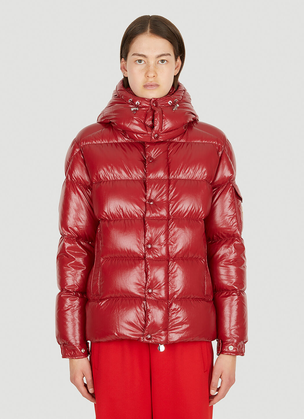 Moncler dervaux red top