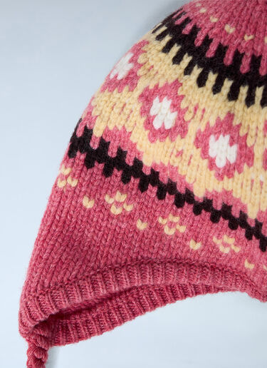 Wool Hat Miu Miu Wool Hat Pink miu0263048