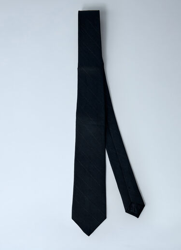 Night Covert Tie Our Legacy Night Covert Tie Black our0162042