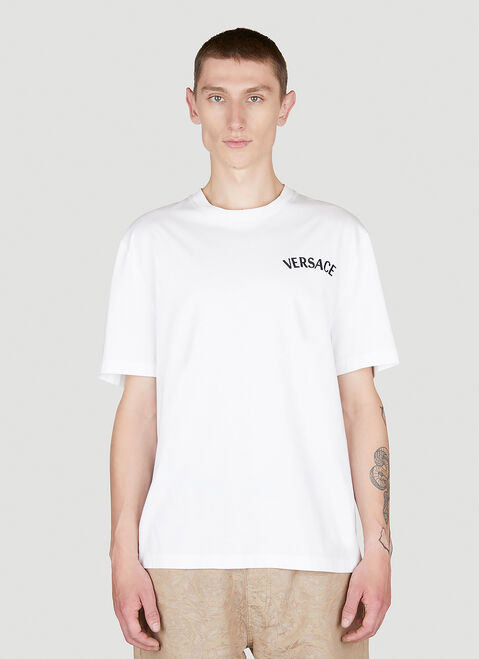 Versace Milano Stamp T-Shirt White ver0154004