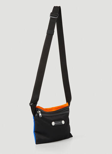 Marni Colour-Block Crossbody Bag Black mni0147042