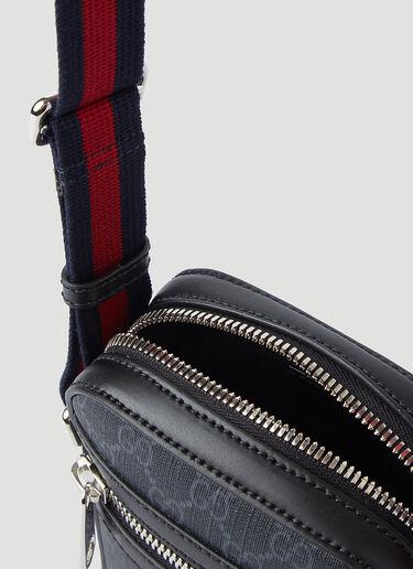 Gucci GG Supreme Crossbody Bag  Black guc0145161