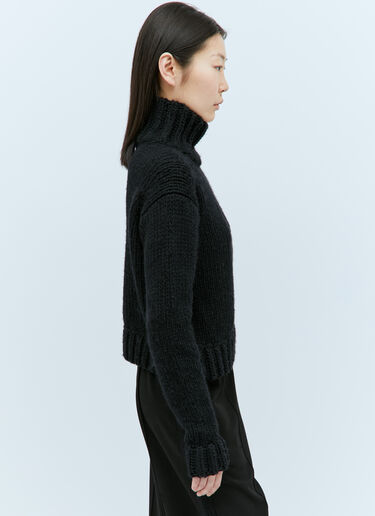 Moncler T-넥 스웨터 블랙 mon0258029