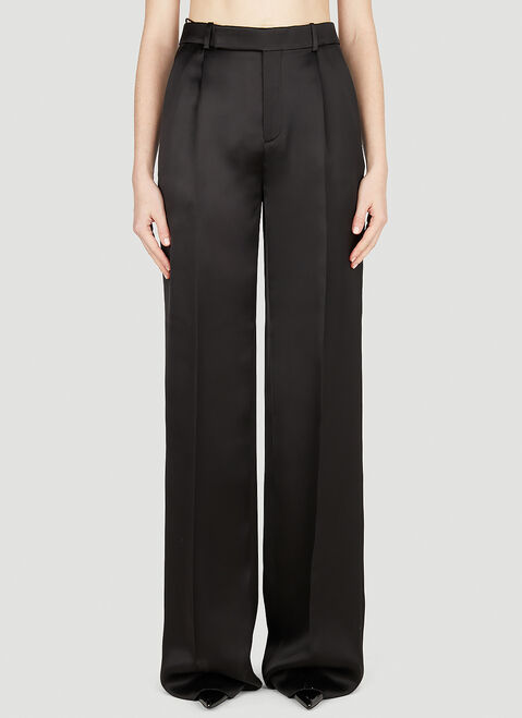 Sportmax Straight Leg Tailored Pants Brown spx0253007