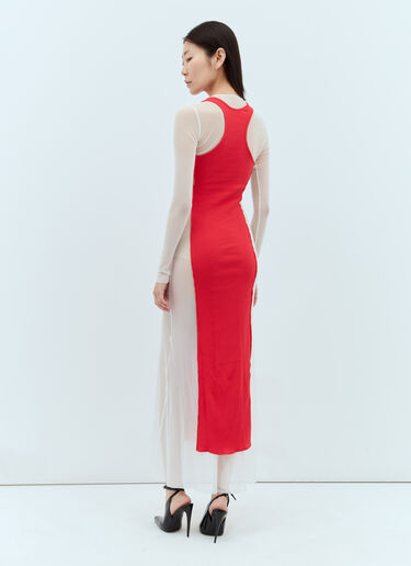 Jean Paul Gaultier Petit Grand Maxi Dress Red jpg0258016